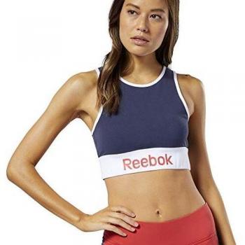Reebok Linear-Cotton Bra M Hermony Damen