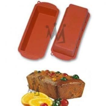 Silikomart Silikon-Kuchenbackform Orange 8,5 × 30,5 × 21,5 cm