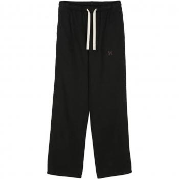 Palm Angels, Straight Jeans, male, Black, S, Jeans with logo