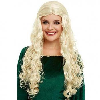 Parrucca Bionda da Dama Medievale