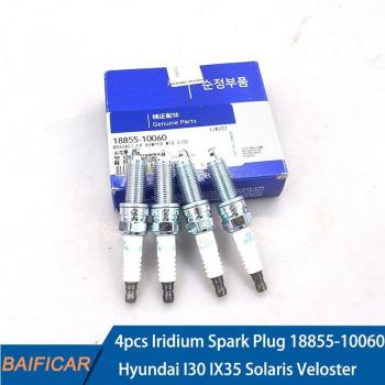 Baificar Iridium Spark Plug Set 18855-10060 – 4 Pièces, Neuve, pour I30 IX35 & plus