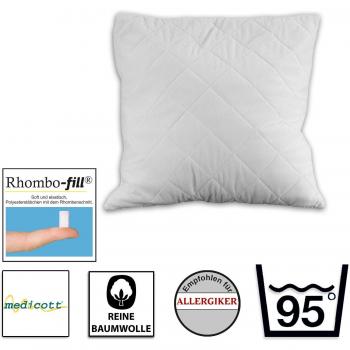 MORPHEUS Cotton Comfort 95 °C Festkopfkissen