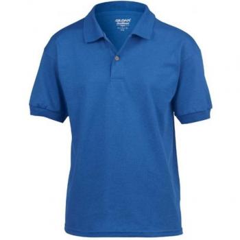 Gildan DryBlend Youth Polo in Royal