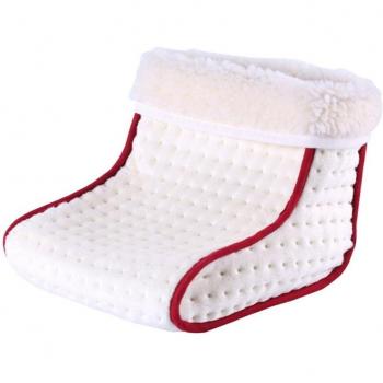 Chauffe-pied lavable à prise chauffante avec coussin thermique