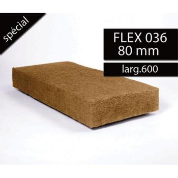Panneaux STEICOflex 80mm 1220x600 Laine de Bois R2.2