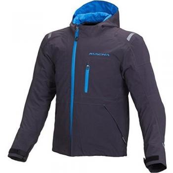 Macna Refuge Giacca Impermeabile Moto Tessile Grigio Scuro