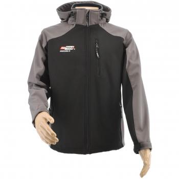 Awtools Giacca Softshell Grigio Nero XL – Modello T4