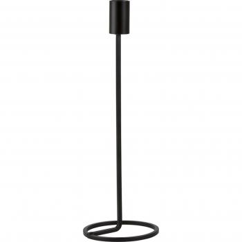 Soporte para velas Villa Collection AMAT Negro, 28,5 cm