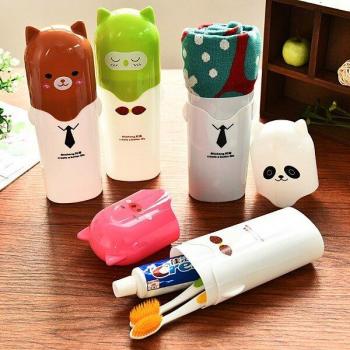 Contenedor de cepillos de dientes para viajes