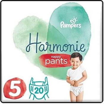 Pampers Harmonie Pants 20 Count Size 5 (12-17 kg)