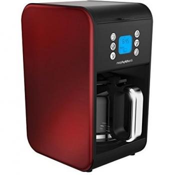 Cafetière filtre Morphy Richards Accents Refresh 12 tasses, 900 W, rouge