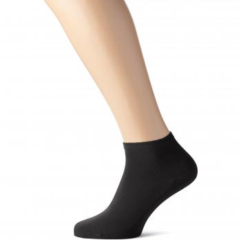Hudson Herren Sneakersocken in Schwarz – Baumwolle, 39/42 – Trocken‑Technologie
