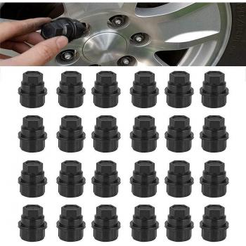 24Pcs Lug Nut Cap Covers for Chevy GMC 1500 2500