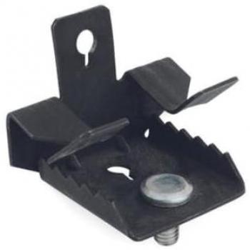 Boîte de 100 unités de clips de poutre pour serre-câble M6 zingués