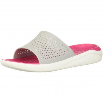 Crocs Unisex-Erwachsene Literide Slide U Badeschuhe, (Pearl weiß 115.)