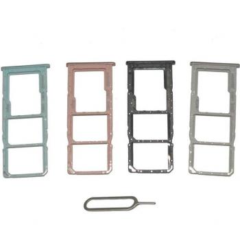Kit emplacement carte SIM + microSD pour Samsung Galaxy A71 A715F