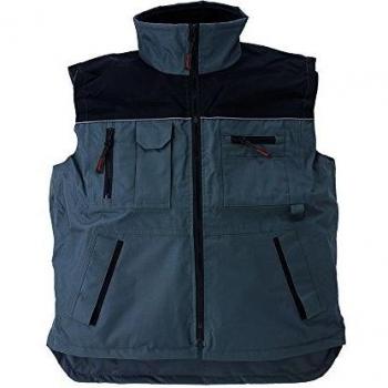 Gilet de Travail Gris Matelassé