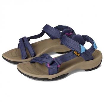 Teva Terra Fi Lite Damen Sandalen, Nachtblau/Braun, 39