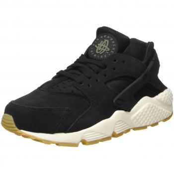 NIKE Huarache Run SD, Scarpe da Ginnastica Donna, Nero