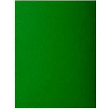 Exacompta Dark Green Cardboard Folders, A4 Size, 80 g