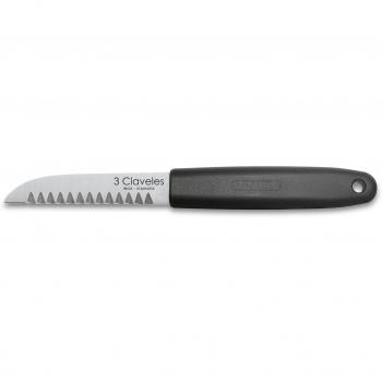 Cuchillo 3 Claveles 4814: Decoración Precisa en Acero Inoxidable