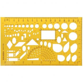 Resin Circle Drawing Stencil