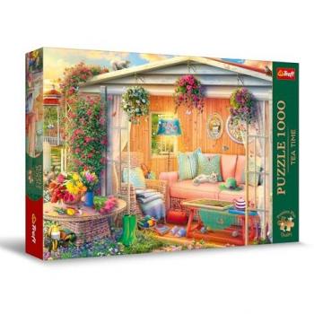 Trefl Puzzle Tea Time : Mon Endroit Préféré – 1000 pièces, 68 x 48 cm, 10801