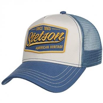 Stetson Vintage Trucker Cap Blau
