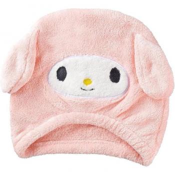 CB Japan “My Melody” Moisture‑Absorbing Quick‑Dry Fluffy Microfiber Hair Guard – Sanrio Carari Pink (Japan Only)