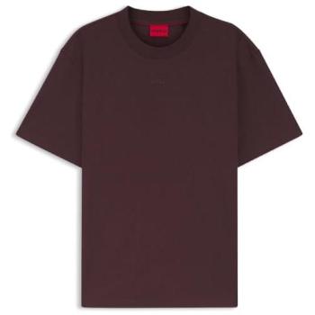 Camiseta HUGO Dapolino Burdeos XS Moderna y Cómoda