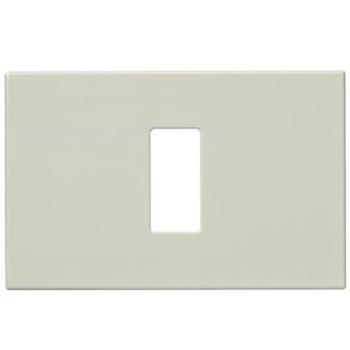 VIMAR 8000 Placca 1 Modulo Scatto Resina Avorio