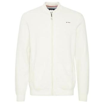 Sweatjacke FQ1924 „FQKyle“ – Herren, 100% Baumwolle CO., Weiß (Cloud Dancer)