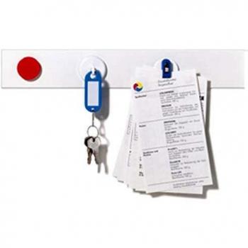 White Magnetic Adhesive Strip, 100 cm x 5 cm, Pack of 10