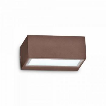 Aplique de Exterior con Estilo Up Down y 1 Luz en Color Café, G9, Ideal Lux e IP44