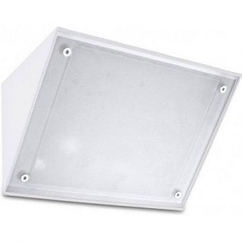 Lámpara de pared Curie, exterior, vidrio, E27, IP65