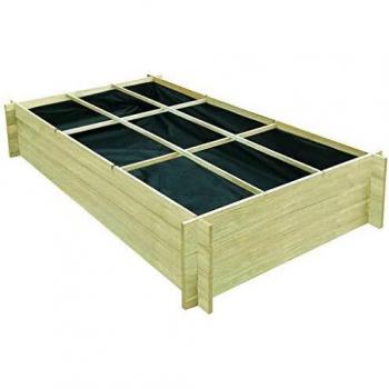VidaXL Outdoor Raised Vegetable Bed
