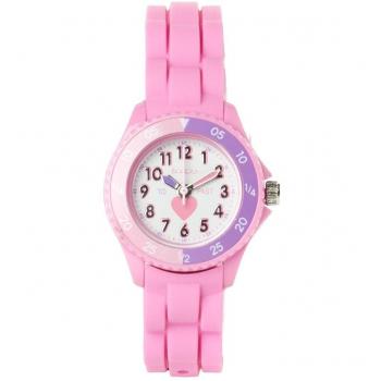 Tikkers Analog-Rose Armbanduhr – Mädchenuhr Kinderlehrer-Edition