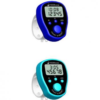 Finger Pulse Counter and Time Keeper
