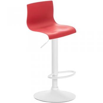 Sgabello Hover Polipropilene Bianco