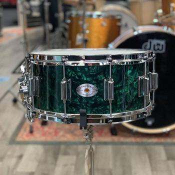 Rogers 37GMP Pearl Green Marine 14x6.5 Snare