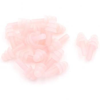 20pc Silicone Ear Plugs for Sleep and Study Noise Reduction Random Colors