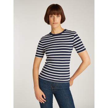 Damen Langarmshirt von Tommy Hilfiger in Ivory Petal