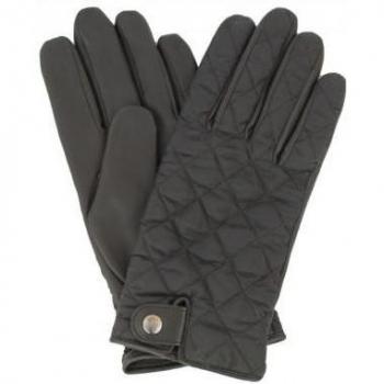 Leren Gequiltte Handschoenen voor Heren