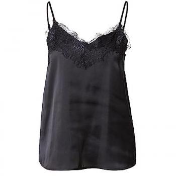Taia Damen Shirt in Schwarz – Größe S