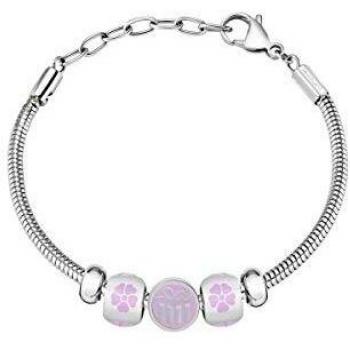 Bracciale Morellato con Charm Drops per Donna in Acciaio Inox
