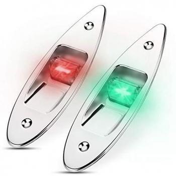 Dual‑Colour Boat Bow Signalling Light – Fydun 12V LED