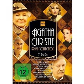 Agatha Christie Krimi-Collection / Acht spannende Agatha Christie-Krimis mit Starbesetzung (Pidax Film-Klassiker) [7 DVDs]