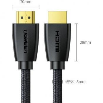 UGREEN 3m schwarzes HDMI 2.0 4K Kabel