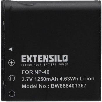 Li-Ion Akku 1250 mAh für Kodak LB-060 von Extensilo