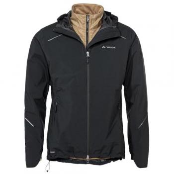 Uomo Yaras 3in1 Giacca Vaude Nero M